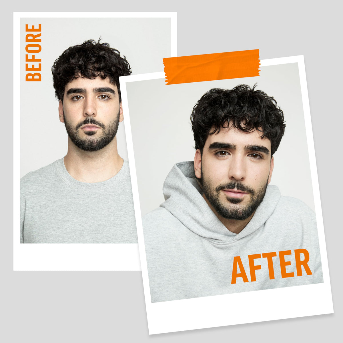 Spray Gel AMERICAN CREW, application sur cheveux