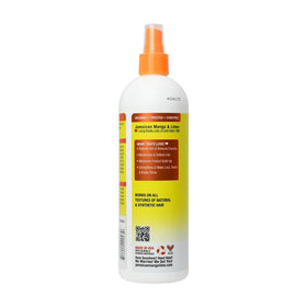 Spray Jamaican Mango & Lime anti-démangeaison posé sur une surface en bois
