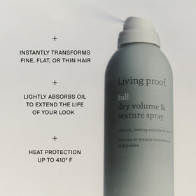 Spray Living Proof Volume & Texture 7,5 oz en situation