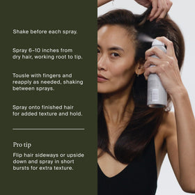 Spray Living Proof Volume & Texture 7,5 oz en usage