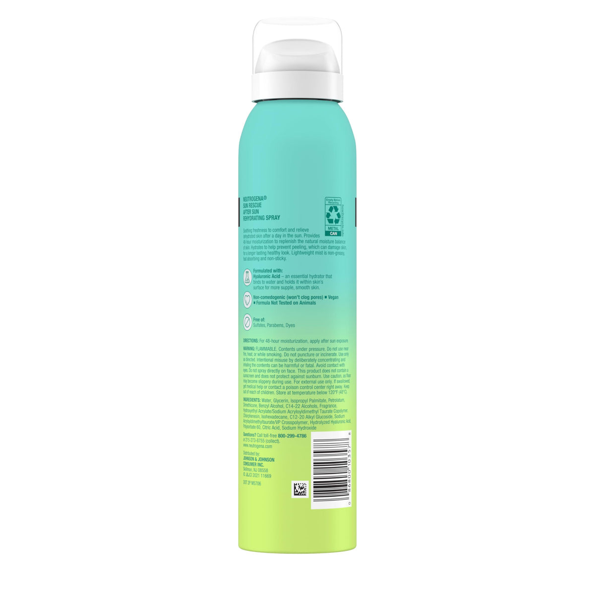 Spray Neutrogena dans un environnement ensoleillé