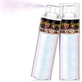 Spray paillettes Scarman 30g rose vue avant