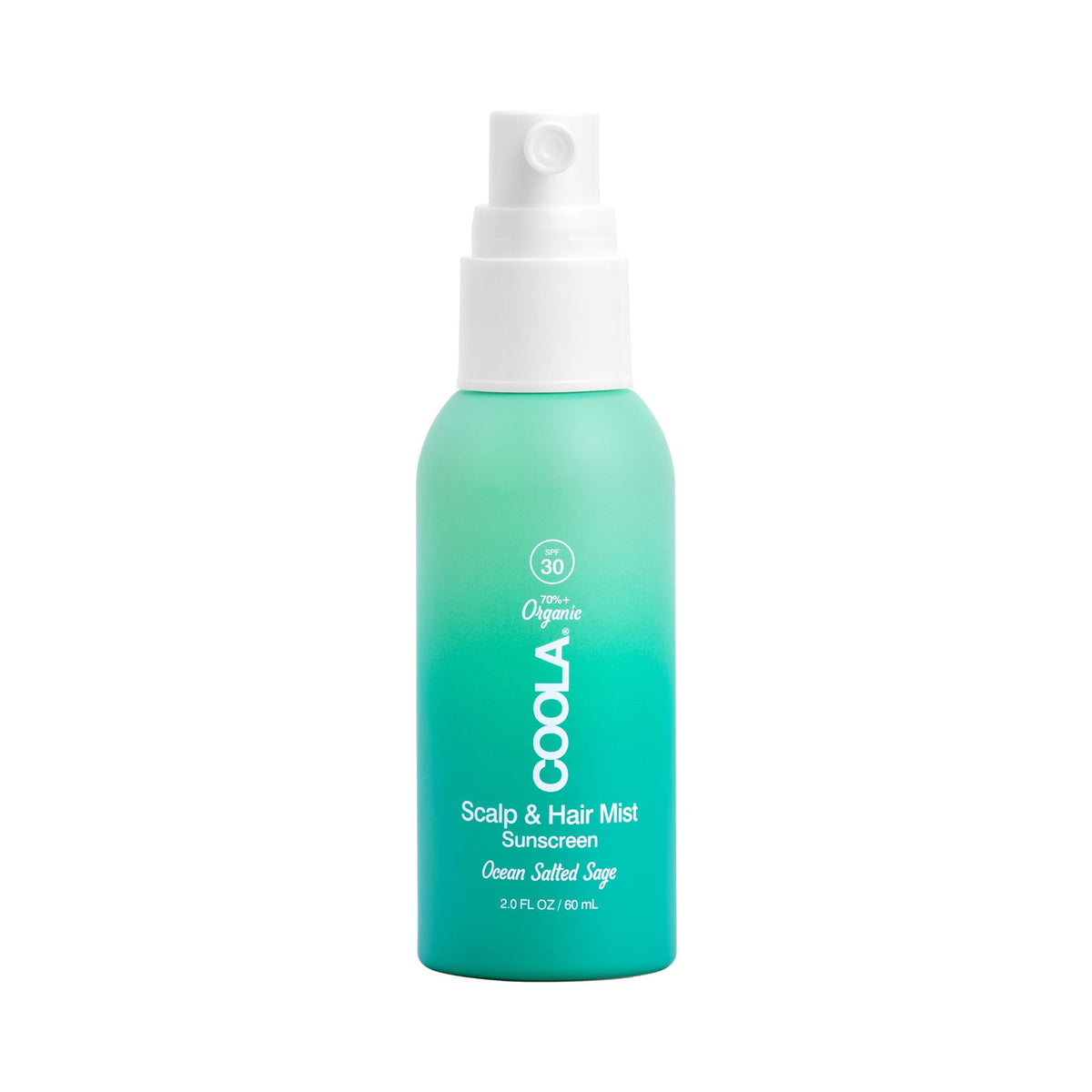 Spray solaire COOLA pour cuir chevelu et cheveux, 2 oz, avant