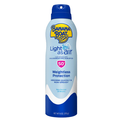 Spray solaire léger SPF 50 Banana Boat vue avant