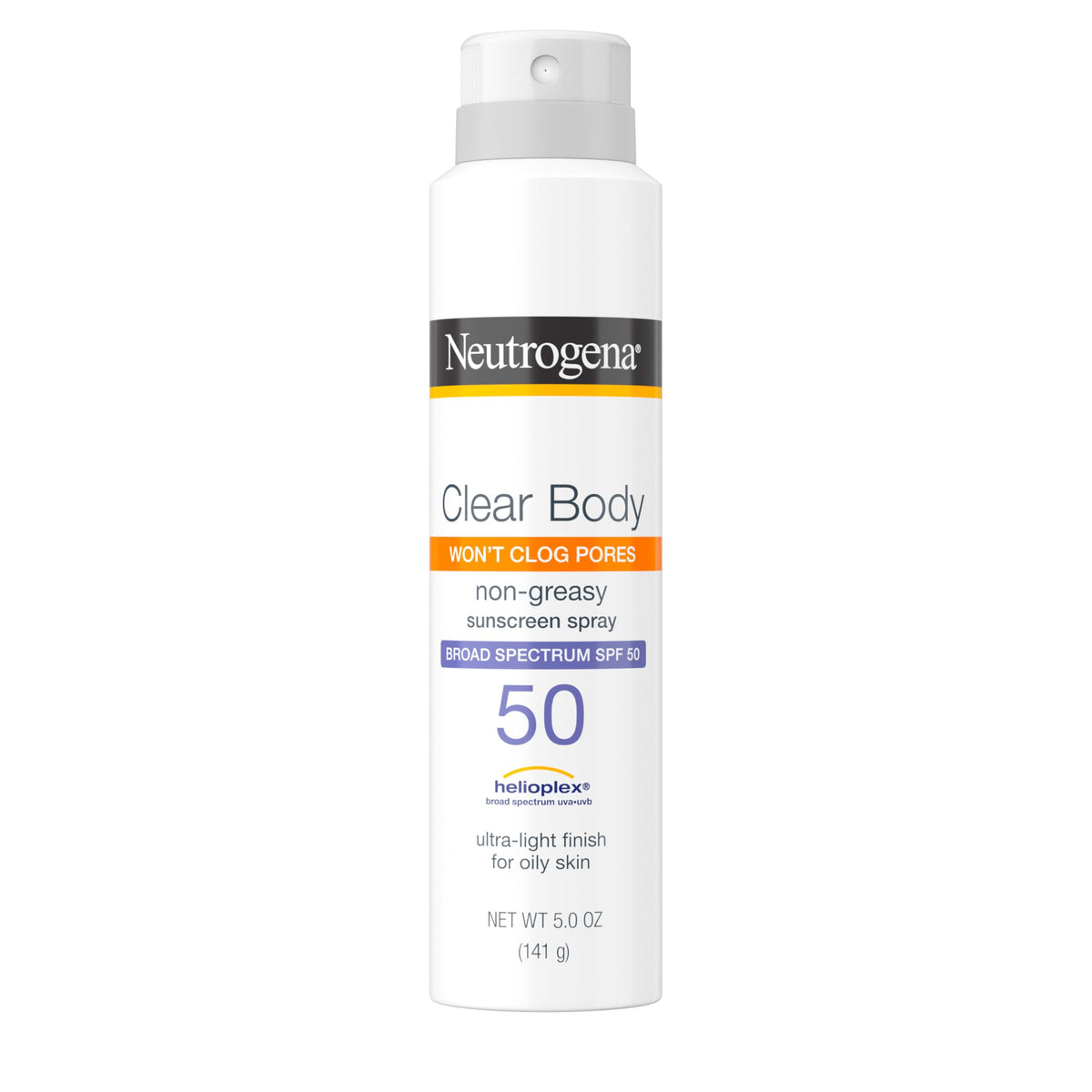 Spray solaire Neutrogena SPF 50 5 oz vue avant