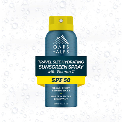 Spray solaire Oars + Alps SPF 50 1,87 oz vue avant