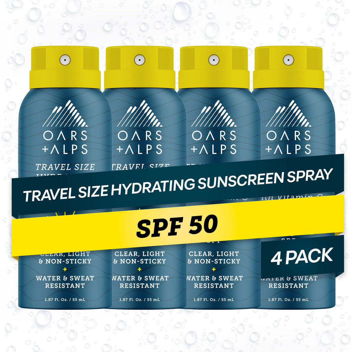 Spray solaire Oars + Alps SPF 50 4pk vue avant