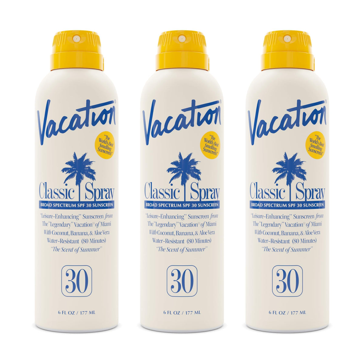 Spray solaire VACATION SPF 30 180 ml, vue de face