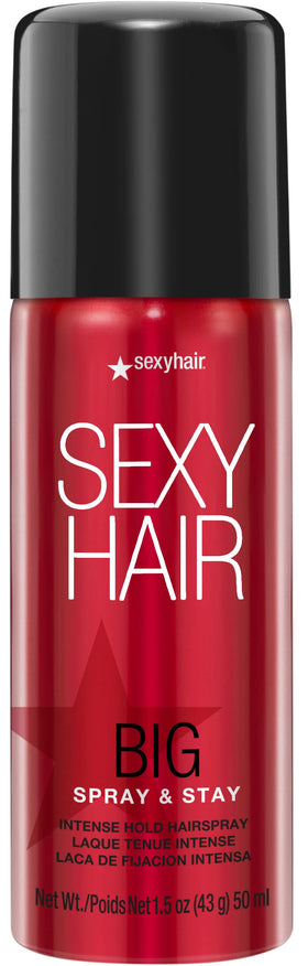 Spray & Stay Intense Hold Hairspray SexyHair 68g vue de face