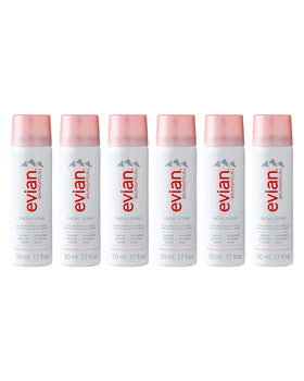 Spray Visage Évian 6-Pack 50 ml en étui