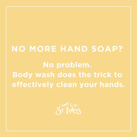 St. Ives Gel Douche avec vue en ambiance de salle de bain