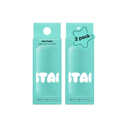 Starface Star Balm® Baume à Lèvres Hydratant Menthe Magique, packaging avant