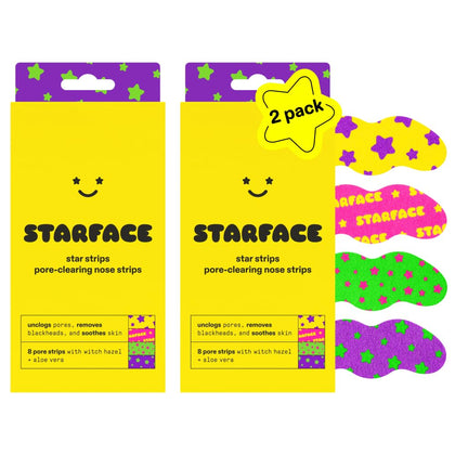 Starface Star Strips™ paquet de 16 bandes nettoyantes pour pores
