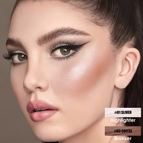 Stick à haute lumière FOCALLURE avec texture crémeuse
