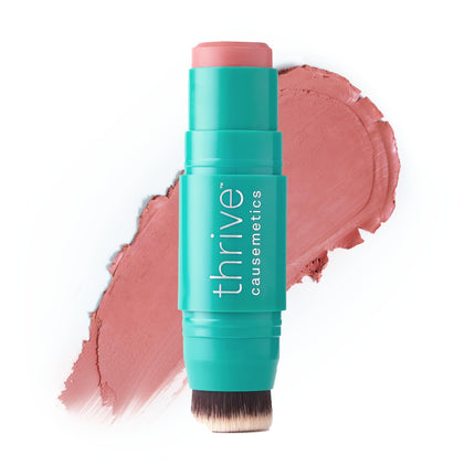 Stick blush crème Thrive Causemetics Dusty Rose vue avant
