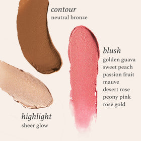 Stick bronzer Julep dans une trousse de maquillage
