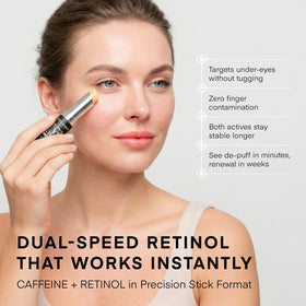 Stick contour des yeux VELAMO ADVANCED application sur la peau