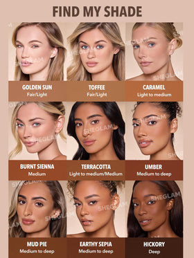 Stick Contour Liquide SHEGLAM avec texture crémeuse sur une surface