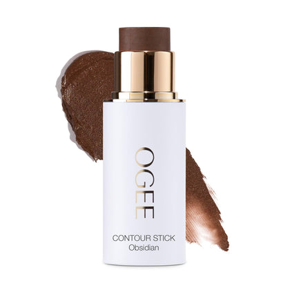 Stick Contour Visage Sculpté Ogee couleur obsidienne vue de face
