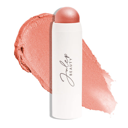 Stick crème blush Julep couleur or rose, vue de face