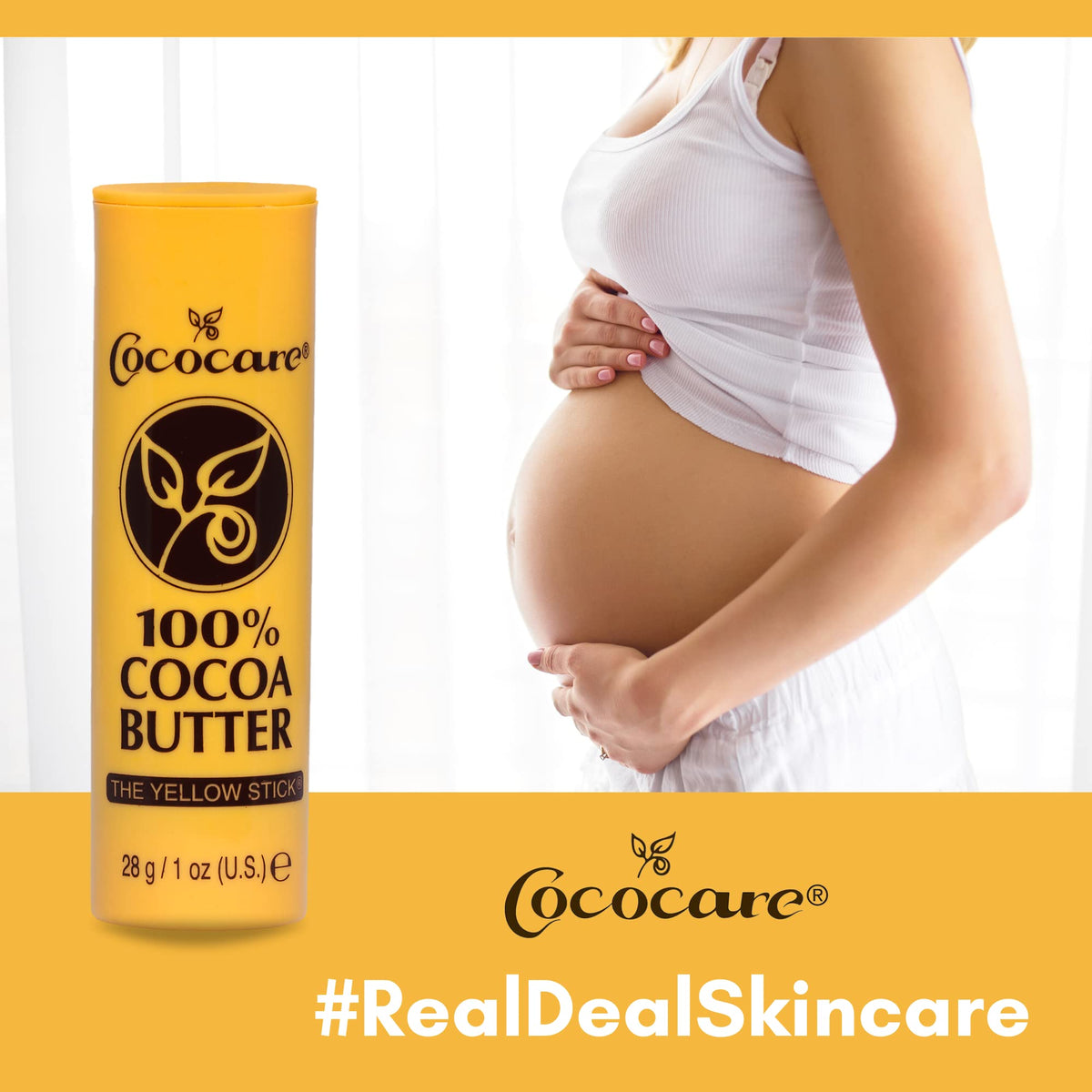 Stick de Beurre de Cacao COCOCARE avec étiquette