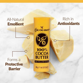 Stick de Beurre de Cacao COCOCARE en utilisation