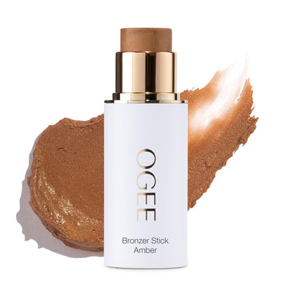 Stick de Bronze Sculptant Ogee vue de face, couleur ambre
