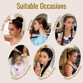 Stick de cire Dolahair avec coiffure soignée