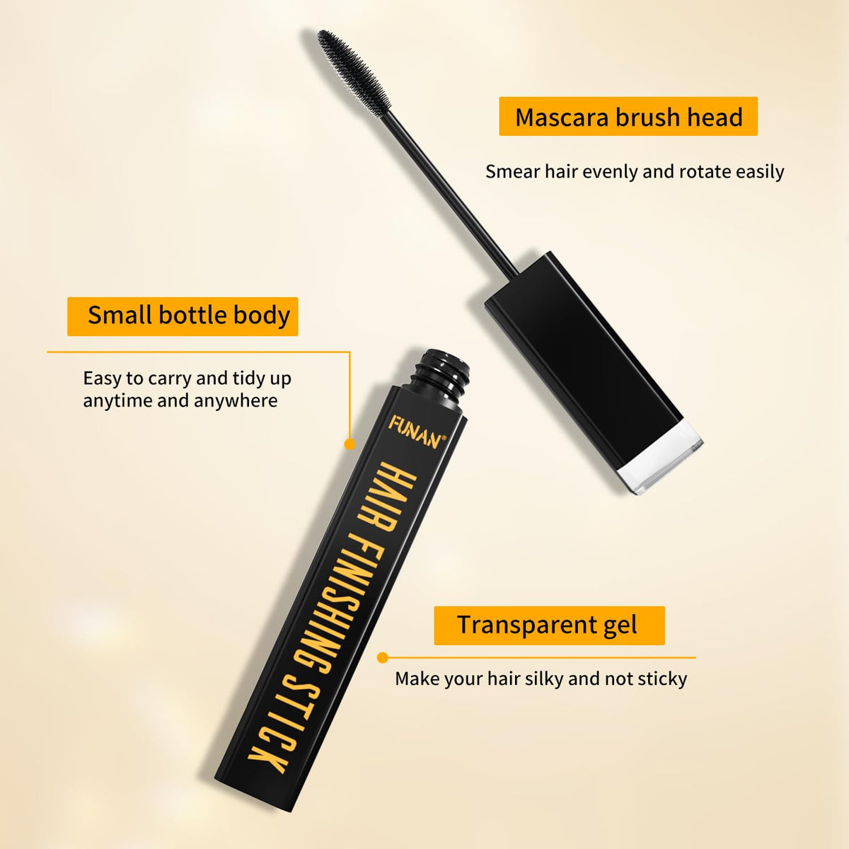 Stick de finition FUNAN avec texture visible sur un fond neutre