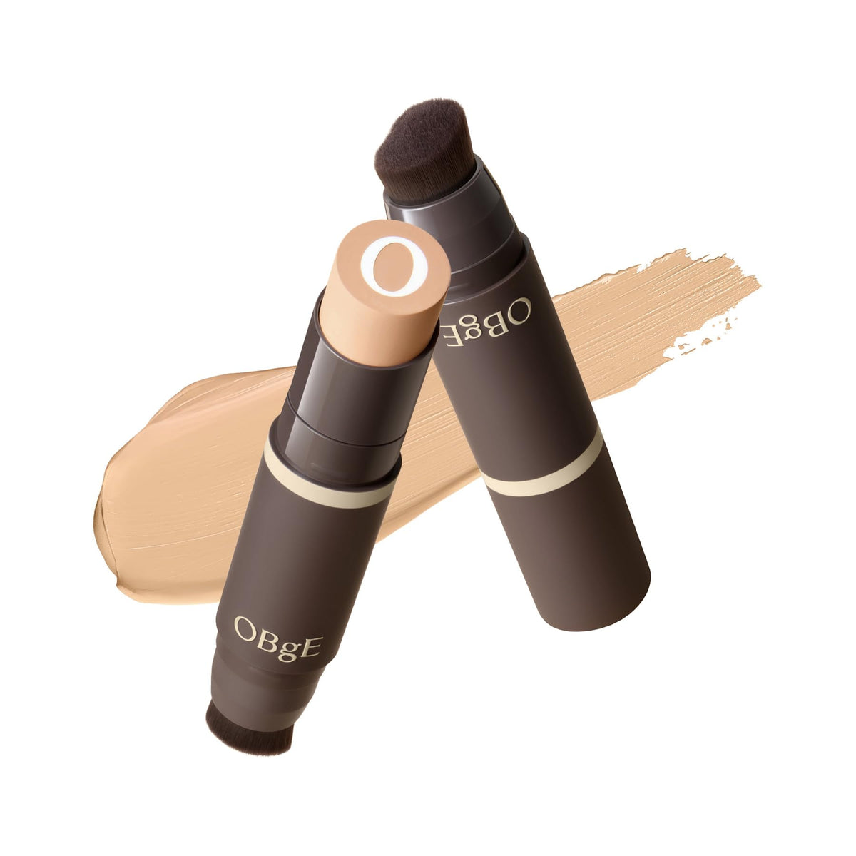 Stick de fond de teint OBgE #2 Beige avec pinceau intégré