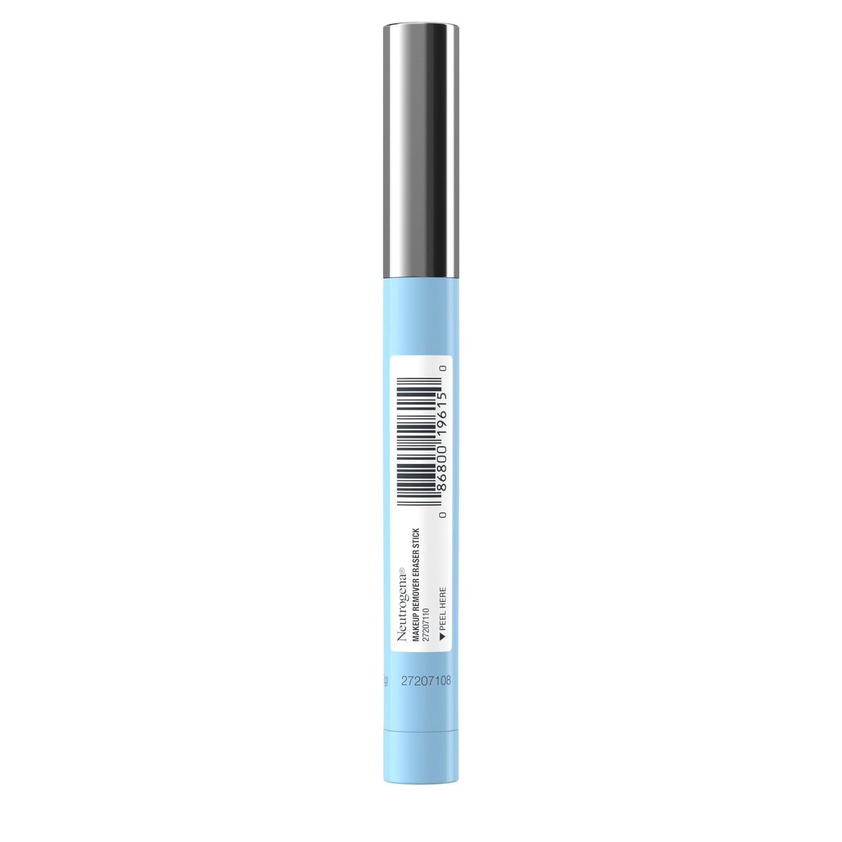 Stick effaceur Neutrogena avec maquillage en arrière-plan