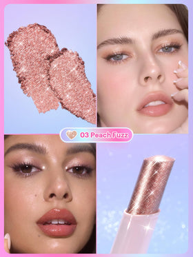 Stick Gelée Cristal SHEGLAM 10g texture gelée sur un doigt