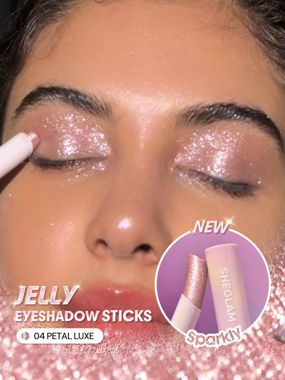 Stick Gelée Cristal SHEGLAM 9g avec sa boîte