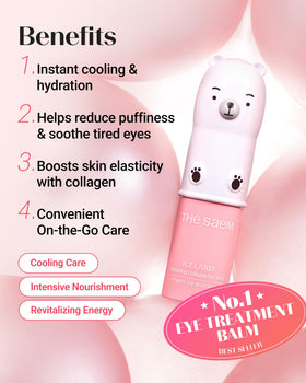 Stick hydratant au collagène THESAEM application sur la peau