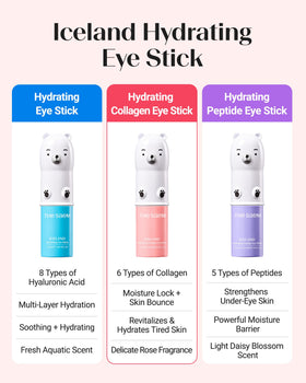 Stick hydratant au collagène THESAEM avec ingrédients visibles