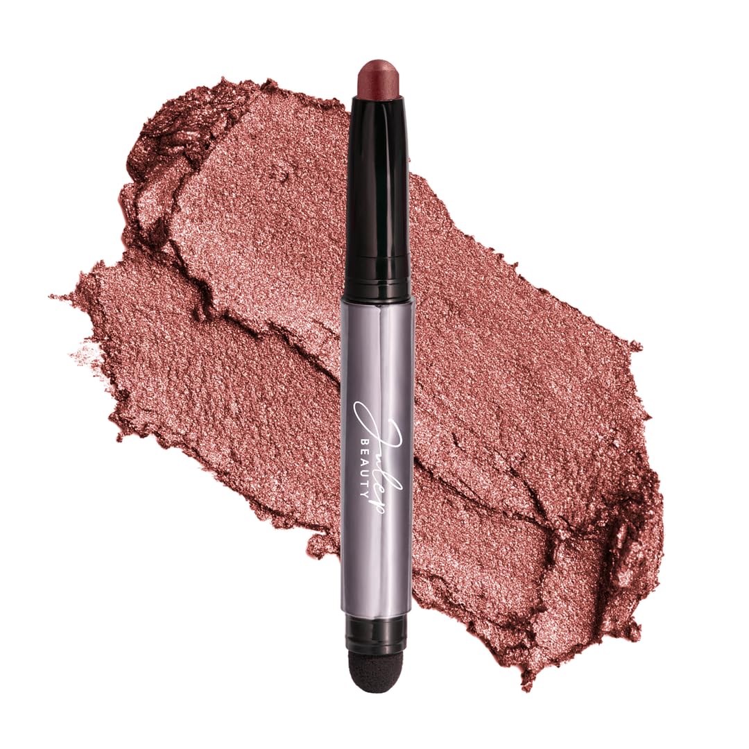 Stick ombre à paupières Julep Rouge Vin Pailleté vue de face