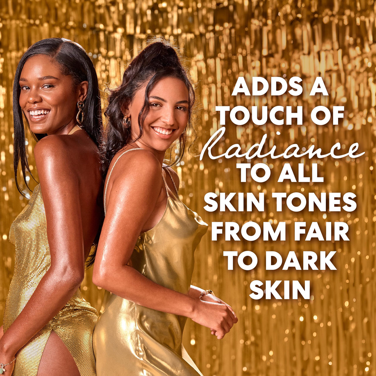 Stick Shimmer Palmer's avec éclat sur les jambes