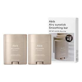 Stick solaire Abib Airy Sunstick SPF50+ avant, vue de face