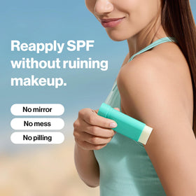 Stick solaire OBgE Pore Zero SPF 50 affichant une finition mate
