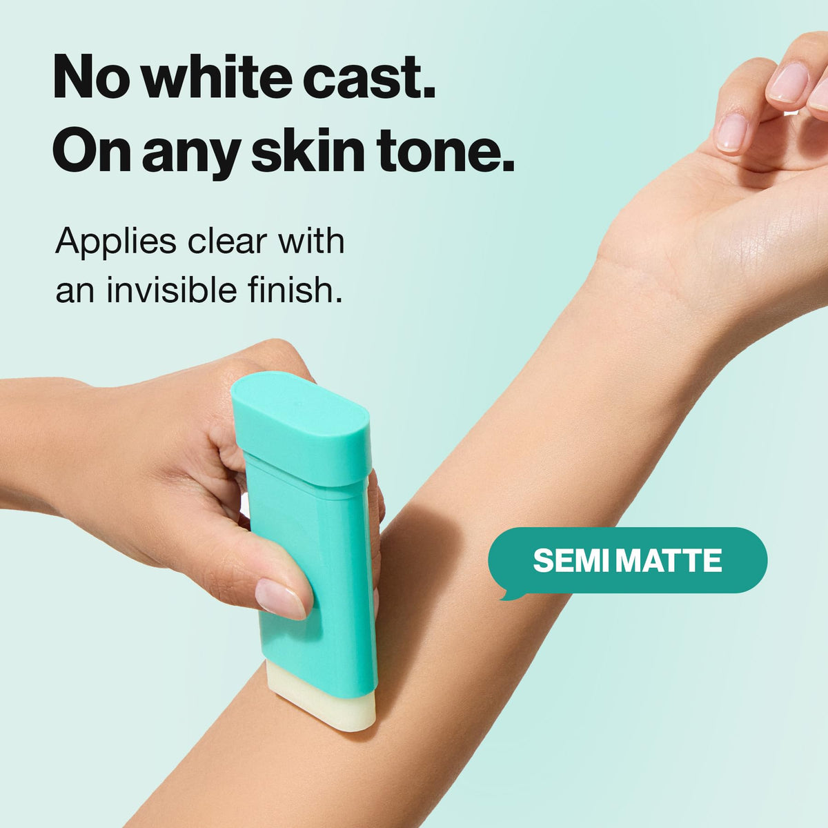 Stick solaire OBgE Pore Zero SPF 50 sur une surface plane
