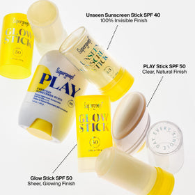 Stick solaire Supergoop! Glow Stick SPF 50 avec huiles amazoniennes