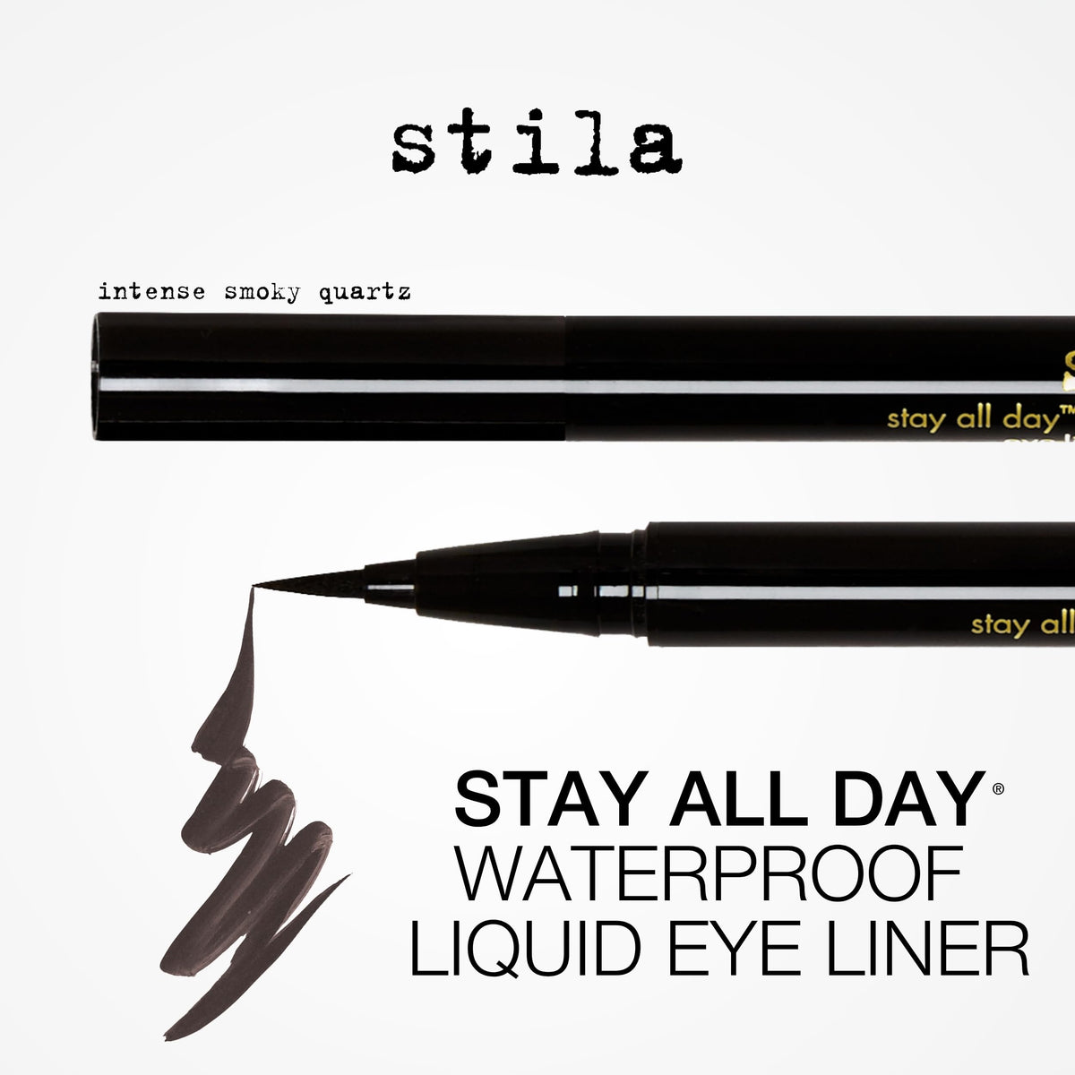 Stila Eye Liner Liquide Waterproof côté avec capuchon