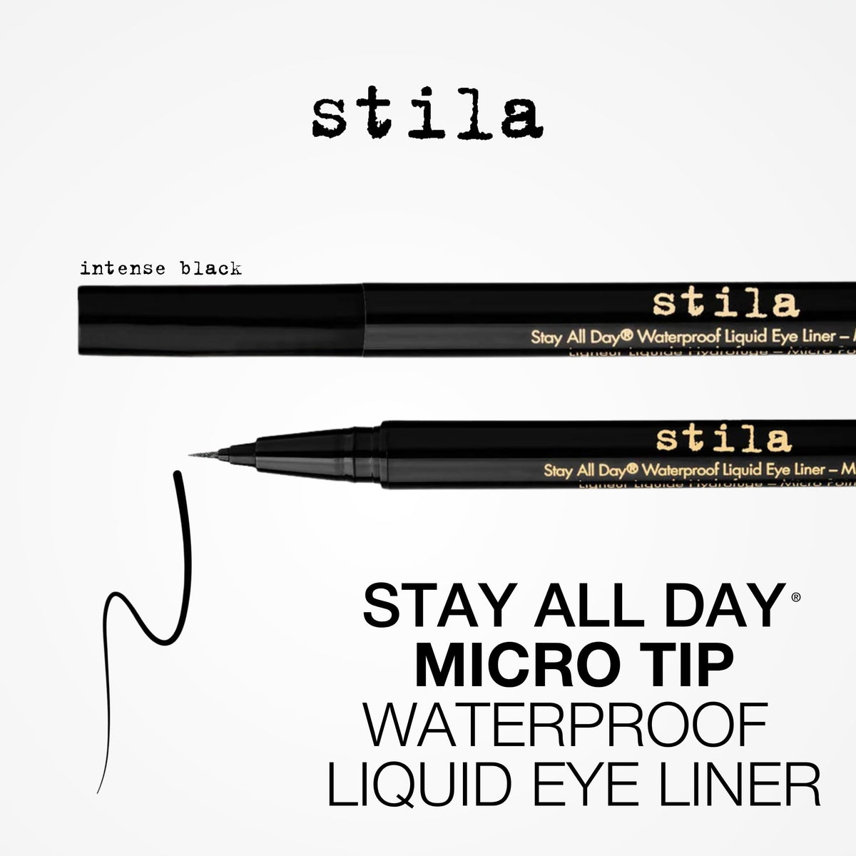 stila Eyeliner Liquide avec pointe ultra-fine