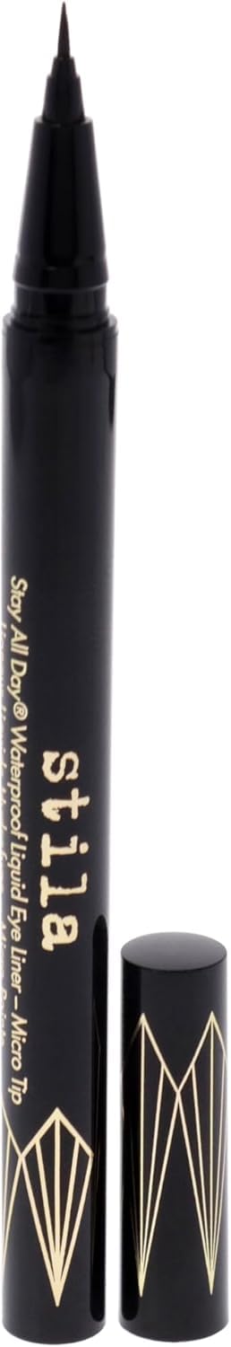 stila Eyeliner Liquide Waterproof Intense Noir 9g vue de face