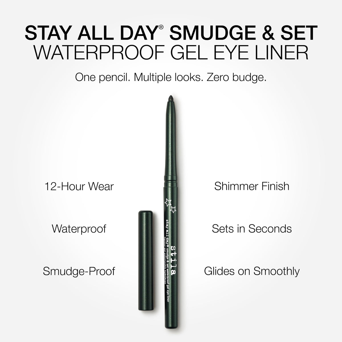 stila Stay All Day Gel Eyeliner en application sur la main