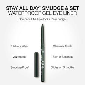 stila Stay All Day Gel Eyeliner en application sur la main