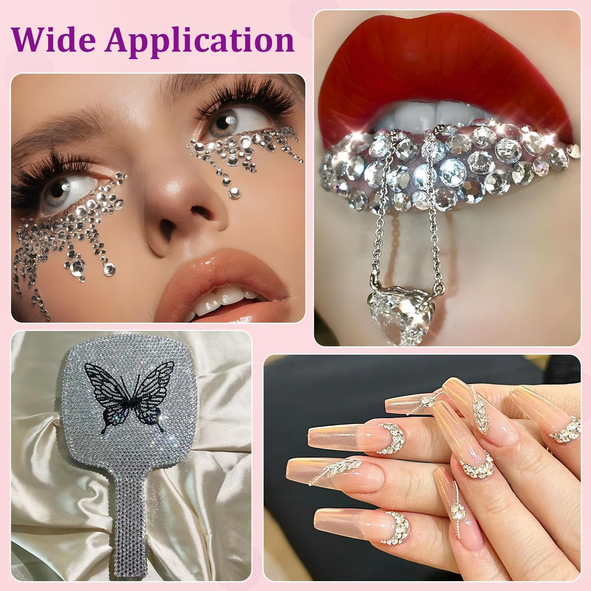 Strass en résine TINKRSTUFF avec différentes couleurs disponibles