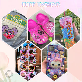 Strass jelly colorés pour embellir des accessoires