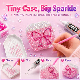 Strass Redtwo utilisés sur des accessoires de mode