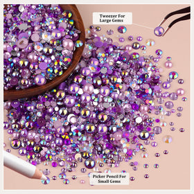 Strass ronds colorés du kit TINKRSTUFF pour embellissement